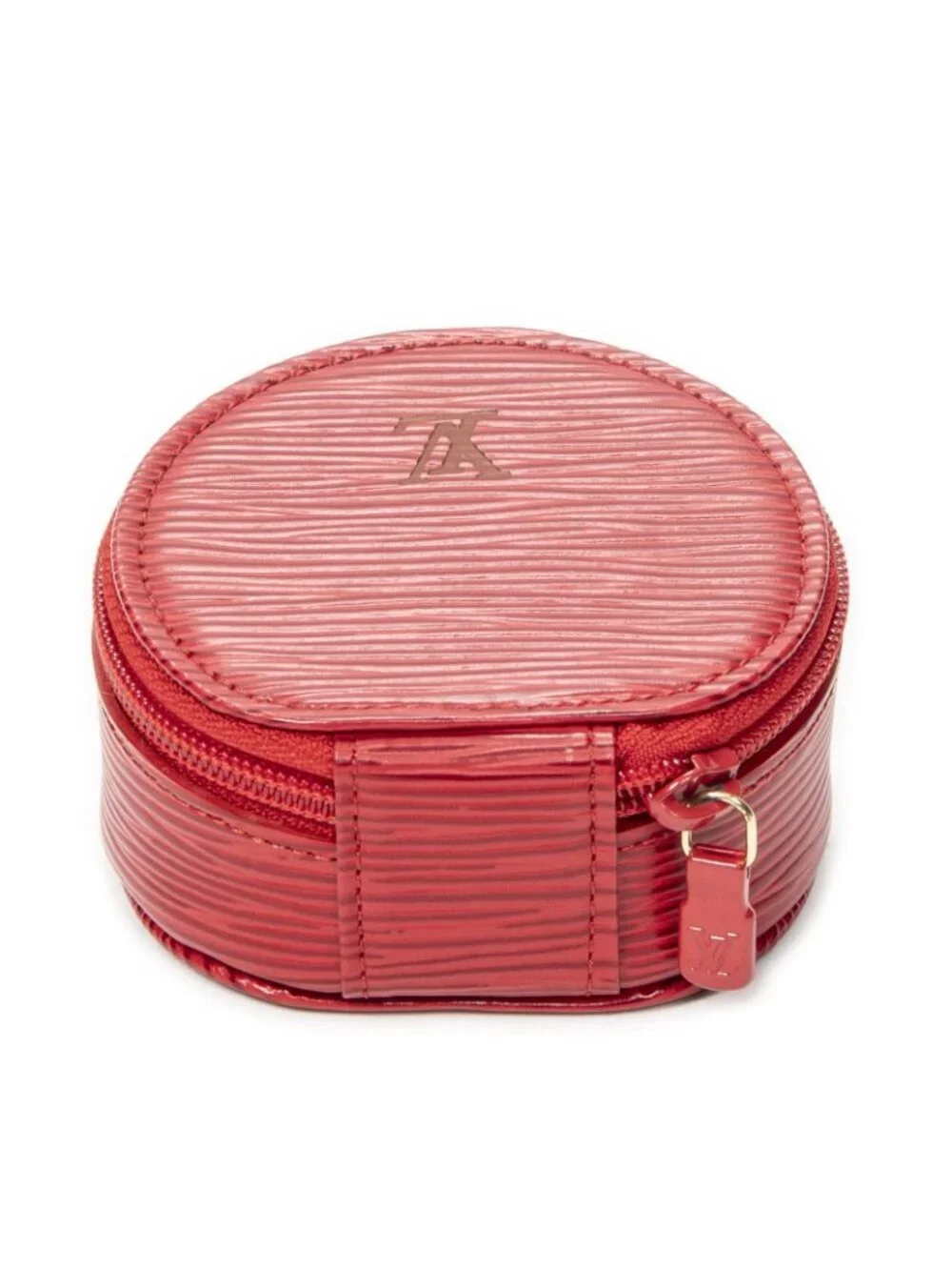 Louis Vuitton Ecrin Bijou Red Epi Handbag